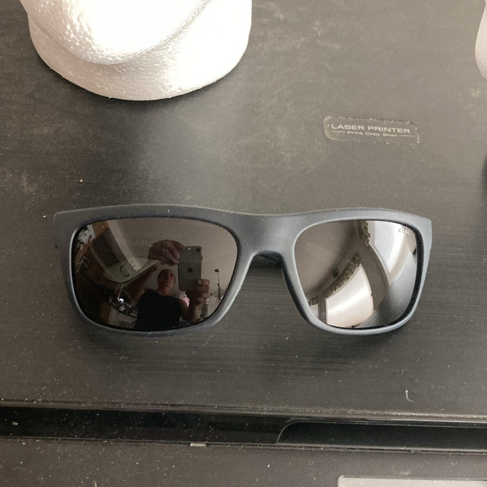ZEAL “essential” unisex wrap sunglasses. Polarized rubber texture